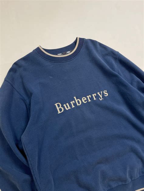 burberry vintage crewneck|burberry burberrys towelling sweatshirt.